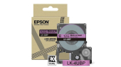  Original Epson LK-4UBP C53S672101 DirectLabel-Etiketten schwarz auf violett 